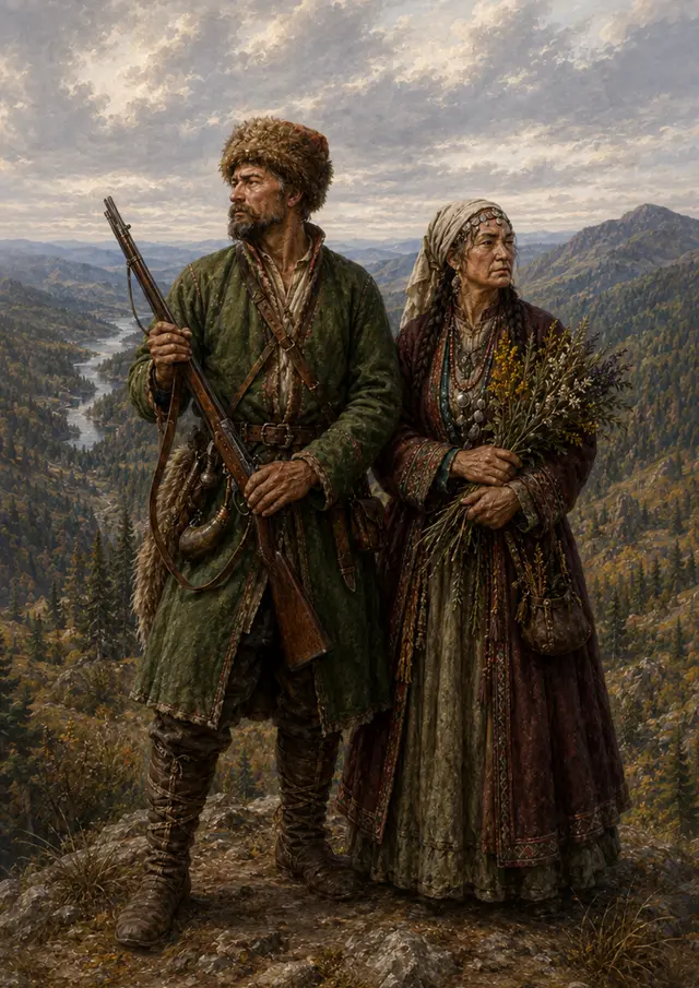 Охотник и целительница