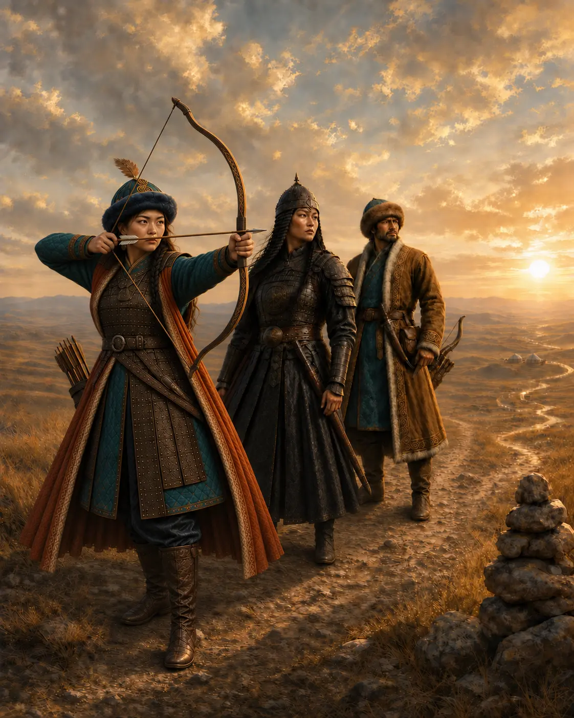 Айбике, Қарашаш, Ерсін